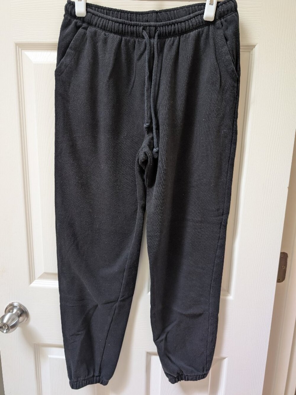 Black joggers